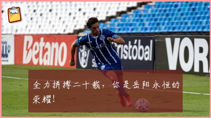 全力拼搏二十载，你是岳阳永恒的荣耀！